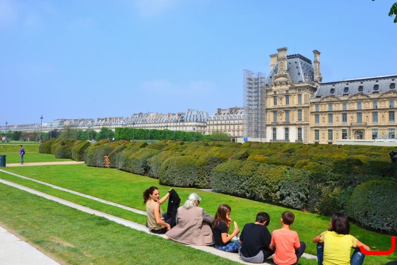 Парк Тюирли, Елиссейские поля, Триумфальная арка_3