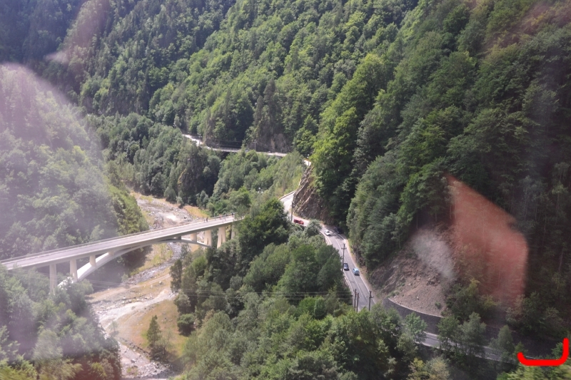 Крепость Poenari+Curtea-de-Argeş_1