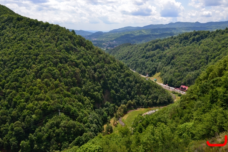 Крепость Poenari+Curtea-de-Argeş_7